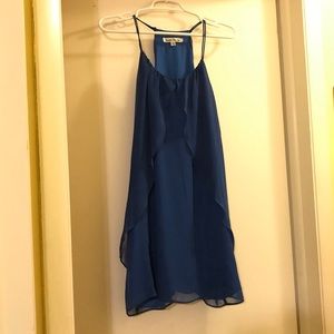 Blue Chiffon dress
